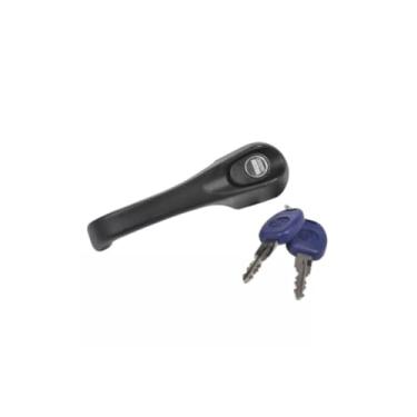 Imagem de Maçaneta Externa Porta Dianteira Esquerda Fiat Fiorino Uno 2004 a 2013 com Chave