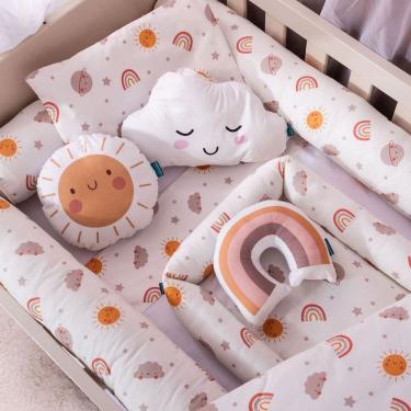 Imagem de Berço Portátil Ninho para Berço Americano Sunshine