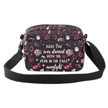 Imagem de CMNIM Joker Movie Merch Comics Lovers Gifts Clown Couples Gifts Anti Hero Gifts for Movie Fans Monster Crossbody Purse, 25527 Comics Hc, Bolsa tiracolo