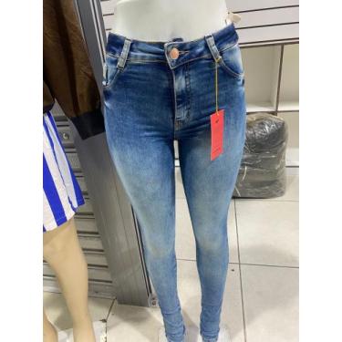 Imagem de Calça jeans feminina clara TAM 34 - Smb 