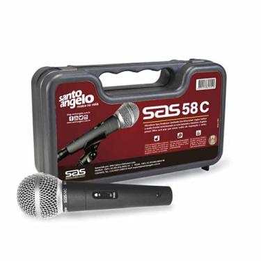 Imagem de Microfone Dinâmico Santo Angelo SAS-58C com Fio