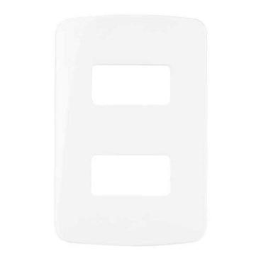 Imagem de Conjunto Placa 4X2 2 Postos Margirius Linha B3 Com Suporte