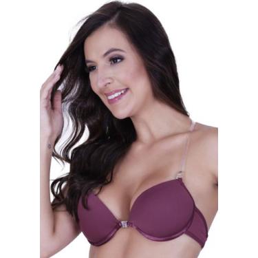 Imagem de Sutiã de Silicone Alça Removível Transparente Frente Única - c4 SILICO