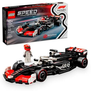 Imagem de LEGO Speed Champions MoneyGram Haas F1 Team VF-24 242 Peças 77250