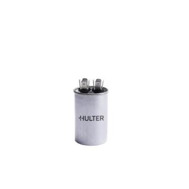 Imagem de Capacitor Duplo 17,5+3 MFD Terminal de Metal Hulter - 440V