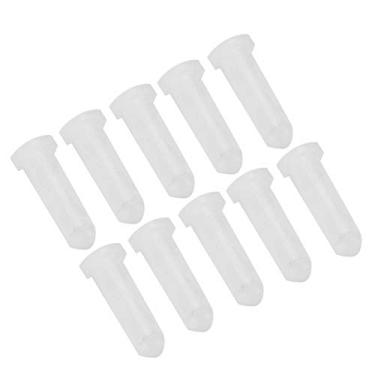 Imagem de AYNEFY Mamilos de Cordeiro de Substituição para Baldes de Garrafa de leite- Pacote de 10 Mamilos de Silicone para Cabras, Ovelhas e Imitações de Vaca Teta da Mãe para Facilitar o Processo de sucção- para Cordeiros e bezerros Material de Gel de Sílica Não-tóxico