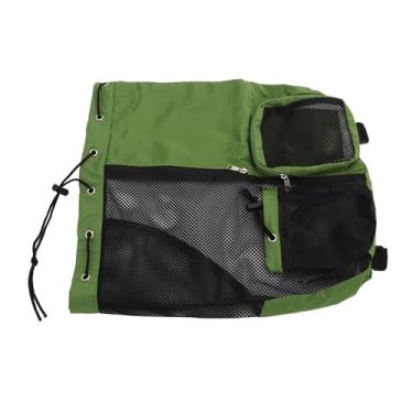 Imagem de Naroote Mochila de Malha de Natação, Mochila de Malha Grande Grossa Respirável para Andar de Bicicleta (Verde)