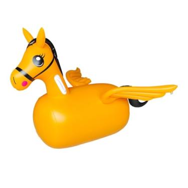 Imagem de Kokiya Cavalo inflável para crianças, brinquedo de salto para crianças, brinquedo de salto para gramado