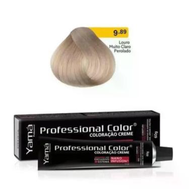 Imagem de Tonalizante Loiro Muito Claro Perolado 9.89 Yamá 60G-Unissex
