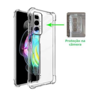 Imagem de Capa Anti Impactos Transparente Moto Edge 20 Pro Anti Shock - JACKMAX
