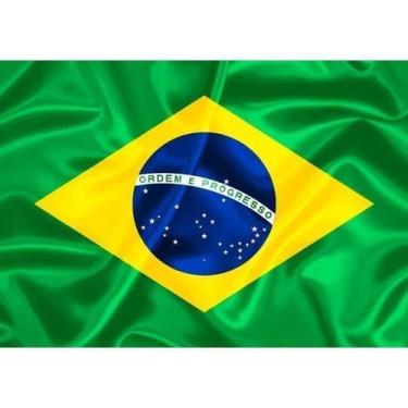 Imagem de Bandeira Do Brasil Grande Oficial 1,40X70 - Marphi Comercial