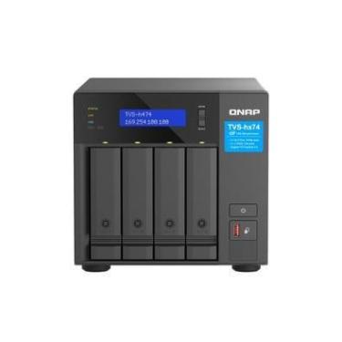 Imagem de Storage Qnap Intel Pentium Gold G7400, 3.7ghz 2, Core, 8GB, DDR4, 4 Baias Torre - Tvs-h474-pt-8g