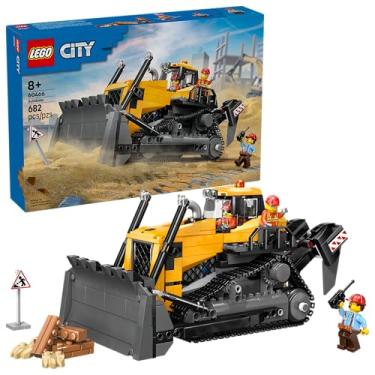 Imagem de LEGO City Big Vehicles Trator de Esteira Amarelo 60466