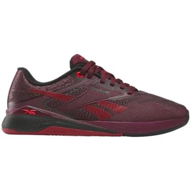 Imagem de Reebok Tênis feminino Nano X5, Preto cerejeira/preto/vermelho retrô, 35