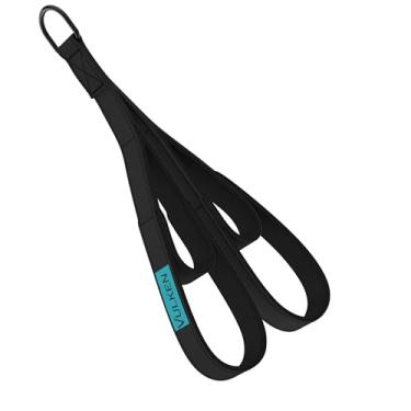 Imagem de Vulken Acessório de cabo de corda de tríceps. 61 e 43 cm, dois comprimentos embutidos em uma corda de puxar para baixo. Tiras de extensão de tríceps Equipamento de ginástica. Alças de treino em casa