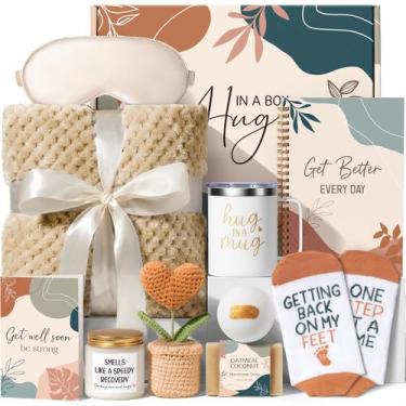 Imagem de Cestas de presentes Get Well MAYICIVO Self Care Sympathy Recovery