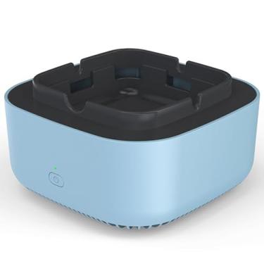 Imagem de Cinzeiro sem fumaça de íons negativos purificação de ar cinzeiro eletrônico com aromaterapia quarto sala de estar sala de jantar