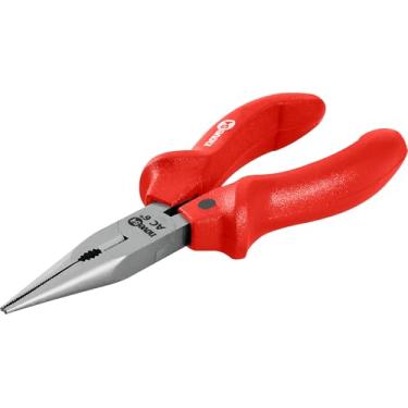 Imagem de Nove54, Alicate Bico Meia Cana Reto 6", Em Aço Carbono Polido.