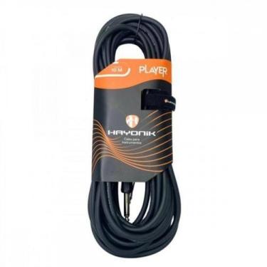 Imagem de Cabo Para Instrumentos Player P10 Injetado 10m Preto Hayonik