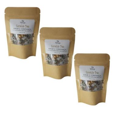 Imagem de Kit 3 Escalda Pés Amor E Confiança - Estimula Amor Próprio - Ilê Wurá