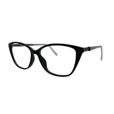 Imagem de Armação De Óculos Bulget Bg7209i A01 Preto Brilho-Feminino