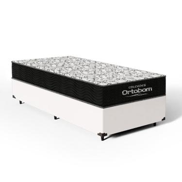 Imagem de Cama Box com Colchão de Espuma D45 Ortobom Airtech 150 Solteiro 88cm