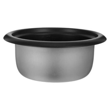 Imagem de Cabilock Panela de substituição interna de panela de arroz de 1,5 L, panela antiaderente de liga de alumínio, uso doméstico para aquecimento uniforme e limpeza fácil