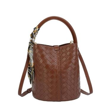 Imagem de Nova bolsa tiracolo 2025, grande capacidade, design de tecido, transporte manual ou de ombro único, um item essencial para festas, Caqui, Medium, Ombro único/cruz/corpo no peito