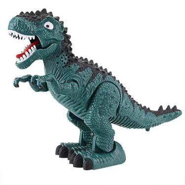Imagem de Brinquedo de dinossauro elétrico infantil Light Walking Dinosaur Model