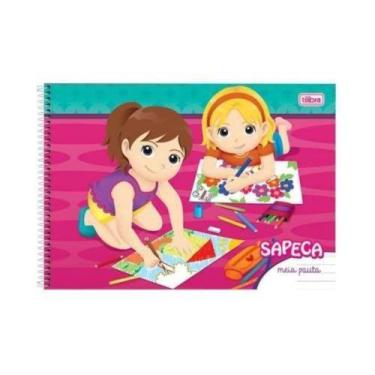 Imagem de Caderno 040 cd meia pauta sapeca tilibra