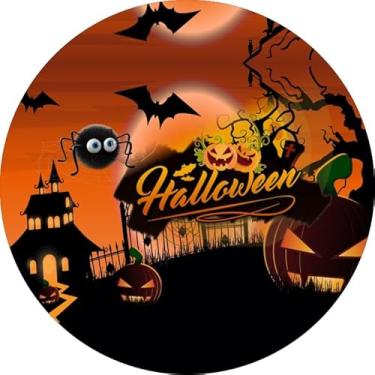 Imagem de Painel Sublimado Festa Redondo 1,50m Halloween (HAL0082)