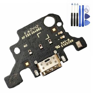 Imagem de Porta de carregamento USB Cabo flexível de substituição Tipo C Placa de base de carregamento compatível com Samsung Galaxy Tab A8 10,5 portas SM-X200 SM-X205