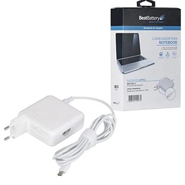 Imagem de Fonte Para Notebook Apple Usb-C 3A Branca 61W Bb20-Ap61-C