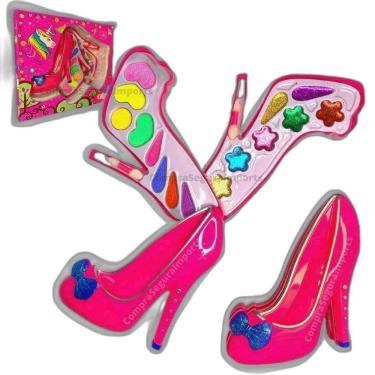 Imagem de Maquiagem Infantil Antialérgico Sapatinho Com Sombra Batom