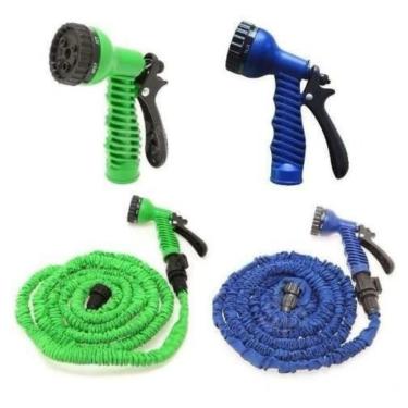 Imagem de Mangueira Mágica Original 60 Metros Flexível Expansível Para Jardim(Cor Aleatoria,60 Metros)