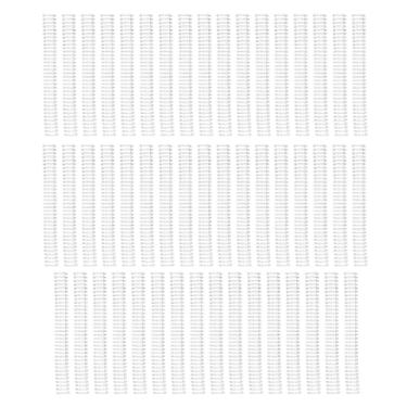 Imagem de QANYEGN 50 pacotes de fios duplos de encadeamento de arame, tamanho de papel A4 180 folhas Capacidade de 3/4 polegadas de fios de fios de diâmetro para estudantes e colegas de trab (Prata)