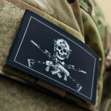 Imagem de Esqueleto com remendo de moral engraçado - Patch tático de caveira para equipamento militar, mochilas, bonés de beisebol de operador, porta-placas e coletes - adesivos de moral