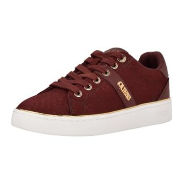 Imagem de GUESS Tênis feminino Britz, Vermelho 610, 34