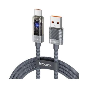 Imagem de Cabo USB Tipo C De 100W Com Carregamento Rápido, Indicador LED E Desli
