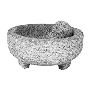 Imagem de Vasconia Pilão e pilão de granito molcajete 4 xícaras