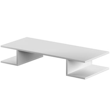 Imagem de Mesa Suspensa Multiuso Escrivaninha Em Mdf Resistente 15mm Branco