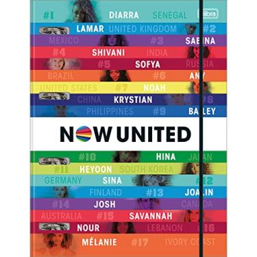 Imagem de Caderno Argolado Cartonado Universitário com Elástico Now United 80 Folhas, Tilibra, 319198