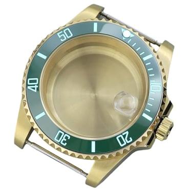 Imagem de FEIYASHI Relógio impermeável SUB Diver de 40 mm, caixa de aço, vidro de safira para NH35 NH34 36 Miyota8215 ETA2824 relógio de movimento, NH35 NH34/36/38 Movimento + Tampa inferior sólida 3, Caixa de