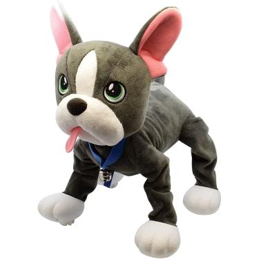 Imagem de Peppy Pets Buldogue Francês Dog Walks Runs Plush Interactive