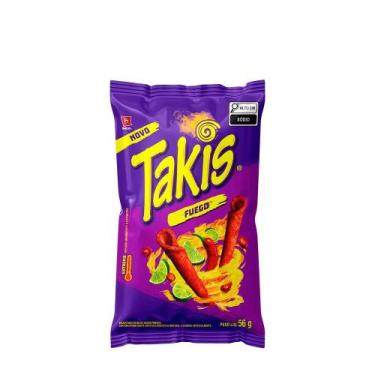Imagem de Salgadinho Fuego Sabor Pimenta Takis  56g