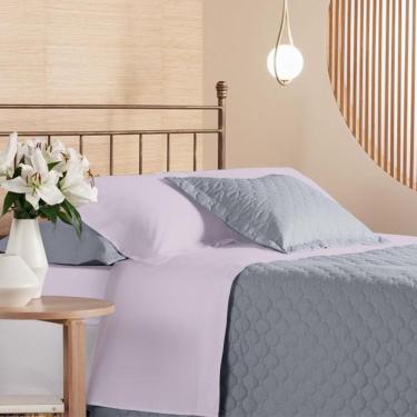 Imagem de Jogo De Cama Casal 200 Fios Privilege - Andreza Rosa Ballet