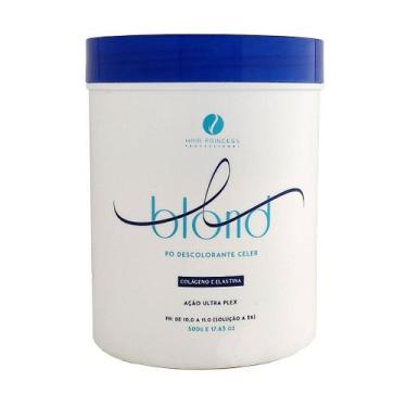 Imagem de Pó Descolorante Branco Celer Blond Hair Princess 500g - Ação Extra Ráp