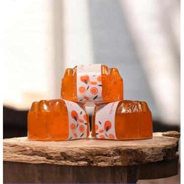 Imagem de Sabonete Artesanal Natural de Frutas, Ingredientes Naturais, Essência de Frutas Tropicais (Bergamota)