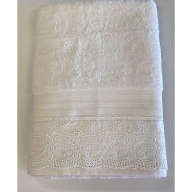Imagem de Toalha Rosto Buettner Renda 50x80 Egípcio Luisa Cor:Rosto Luisa Marfim