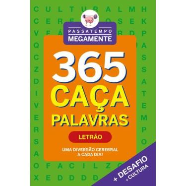 Imagem de Livro - Passatempo Megamente 365 Caça-Palavras - Letrão
